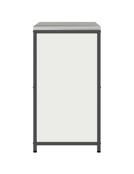 Armadietto per Stoccaggio in Cucina Bianco 60 x 50 x 92 cm