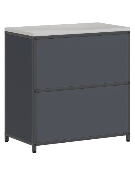 Stoccaggio in cucina Antracite 60 x 50 x 92 cm Acciaio