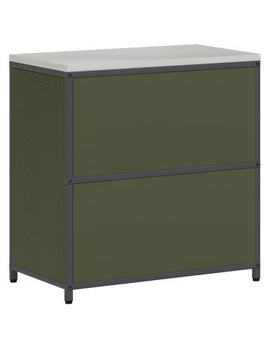 Stoccaggio in cucina Verde oliva 60 x 50 x 92 cm Acciaio