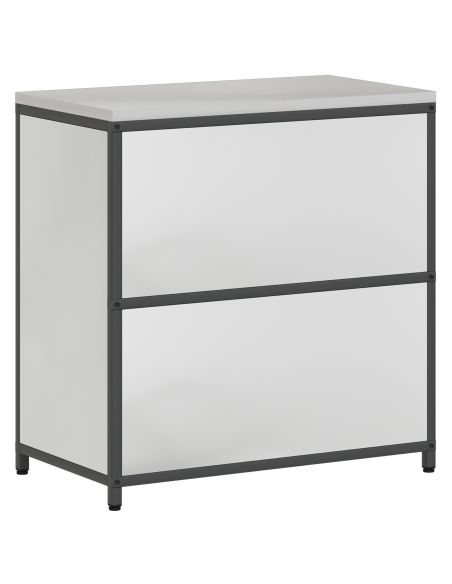Armadietto per Stoccaggio in Cucina Argento 60 x 50 x 92 cm