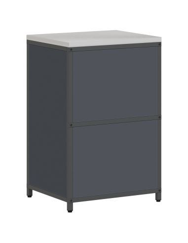 Stoccaggio in cucina Antracite 60 x 50 x 92 cm Acciaio