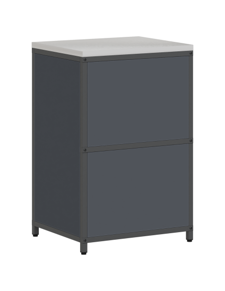 Stoccaggio in cucina Antracite 60 x 50 x 92 cm Acciaio