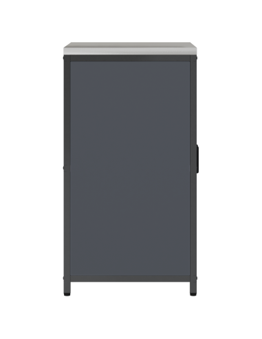 Stoccaggio in cucina Antracite 60 x 50 x 92 cm Acciaio