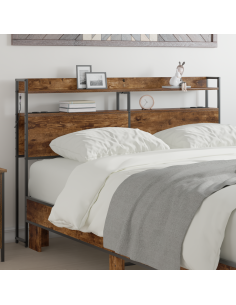 Testata contenitore Rovere fumo 150 cm Legno multistrato