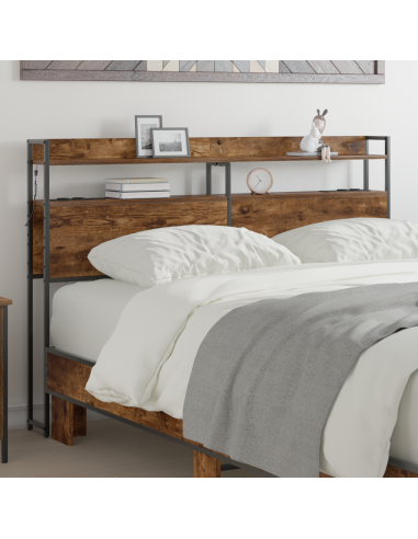 Testata contenitore Rovere fumo 150 cm Legno multistrato