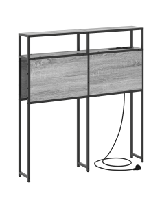 Testata contenitore Grigio sonoma 100 cm Legno multistrato