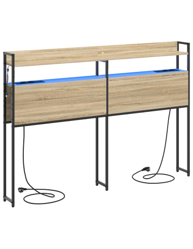 Testata contenitore rovere sonoma 150 cm Legno multistrato