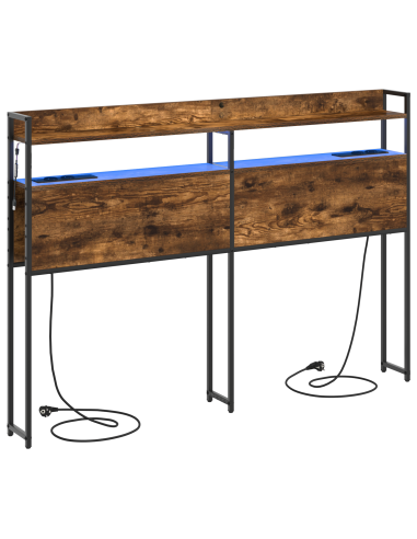 Testata contenitore Rovere fumo 150 cm Legno multistrato