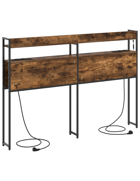 Testata contenitore Rovere fumo 150 cm Legno multistrato