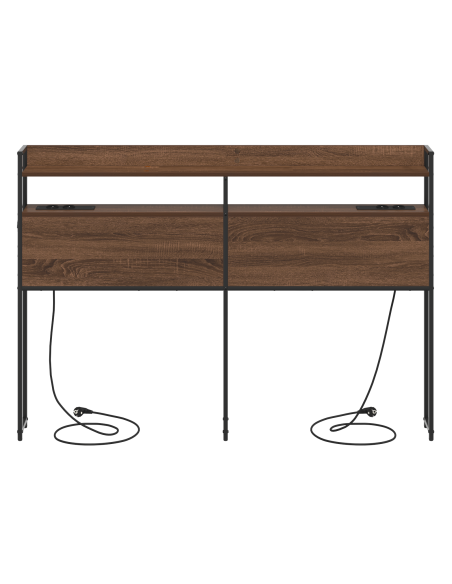 Testata contenitore Rovere marrone 150 cm Legno multistrato