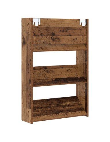 Mobile per scarpe con lo scaffale Legno vecchio 60 x 18 x 90 cm