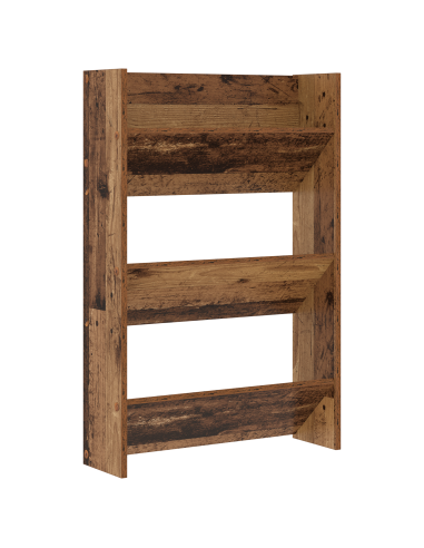 Mobile per scarpe 2 pcs Legno vecchio 60 x 18 x 90 cm