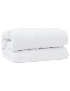 Duvet 2-in-1 Bianco 200 x 200 cm Poliestere