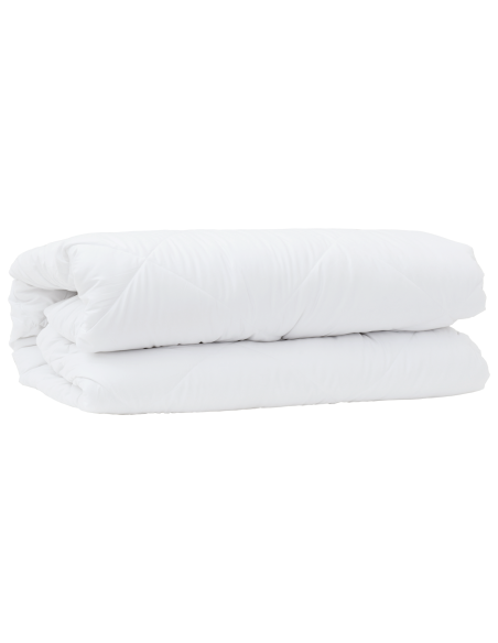 Duvet 2-in-1 Bianco 140 x 220 cm Poliestere