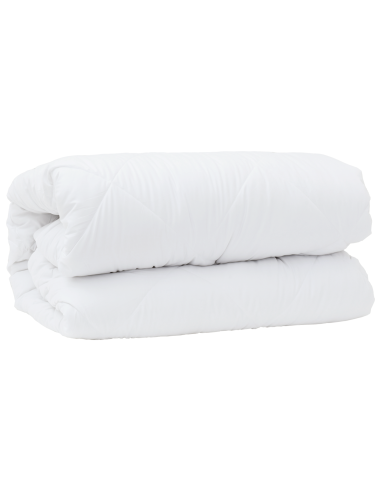 Duvet 2-in-1 Bianco 240 x 260 cm Poliestere