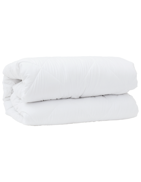 Duvet 2-in-1 Bianco 240 x 260 cm Poliestere