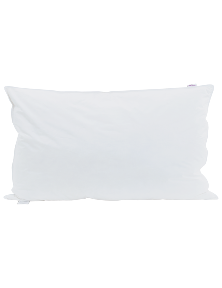 Cuscino con cuscino 2 pcs Bianco 40 x 80 cm Piuma