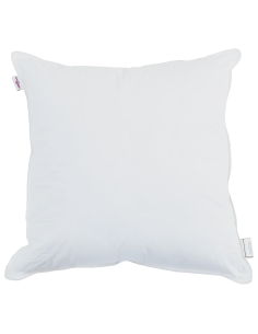 Cuscino con cuscino 2 pcs Bianco 60 x 60 cm Cotone