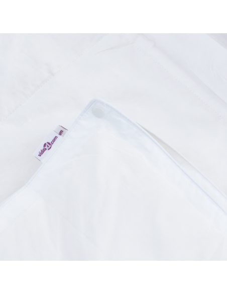 Duvet 2-in-1 Bianco 135 x 220 cm Piuma