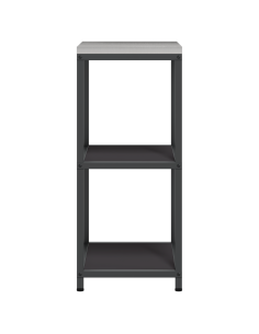 Stoccaggio in cucina Nero 60 x 50 x 92 cm Acciaio