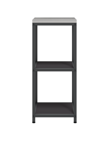 Stoccaggio in cucina Nero 60 x 50 x 92 cm Acciaio