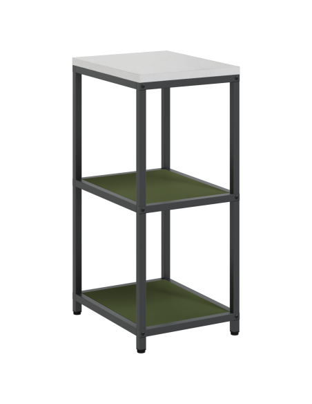 Stoccaggio in cucina Verde oliva 60 x 50 x 92 cm Acciaio