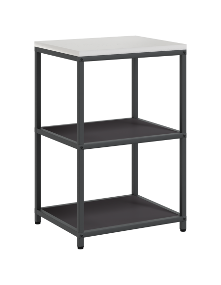 Stoccaggio in cucina Nero 60 x 50 x 92 cm Acciaio