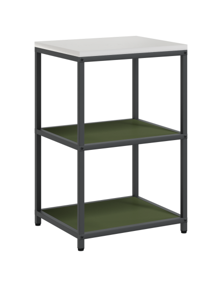 Stoccaggio in cucina Verde oliva 60 x 50 x 92 cm Acciaio