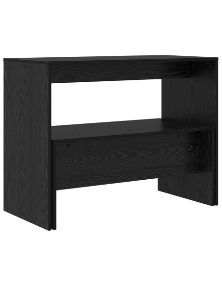 Set da pranzo 2 pcs Rovere nero Legno multistrato