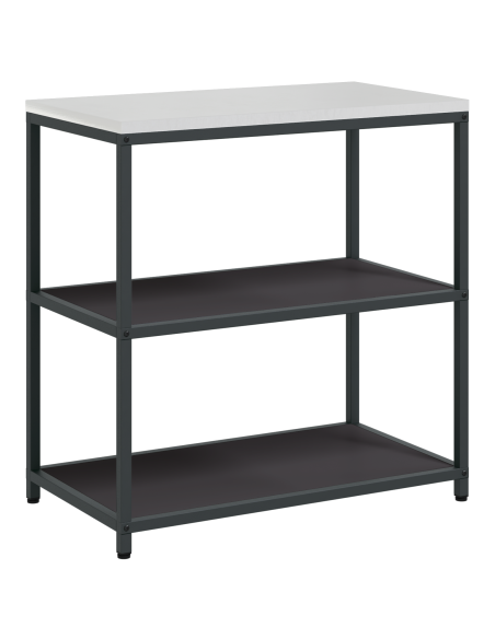 Stoccaggio in cucina Nero 60 x 50 x 92 cm Acciaio