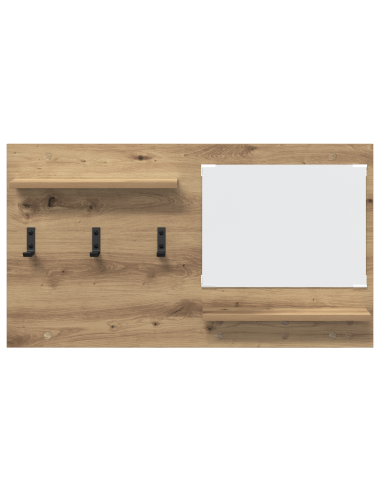 Appendiabiti a muro Rovere artigianale 90 x 10 x 50 cm