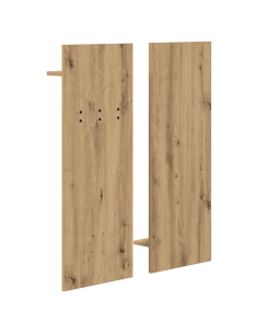 Appendiabiti a muro Rovere artigianale 70 x 10 x 90 cm