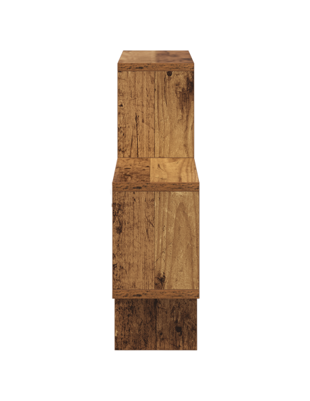 Scaffale da parete con lo scaffale Legno Antico 82 x 15 x 51 cm
