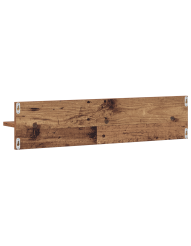 Scaffale da parete 2 pcs Legno vecchio 80 x 11,5 x 18 cm