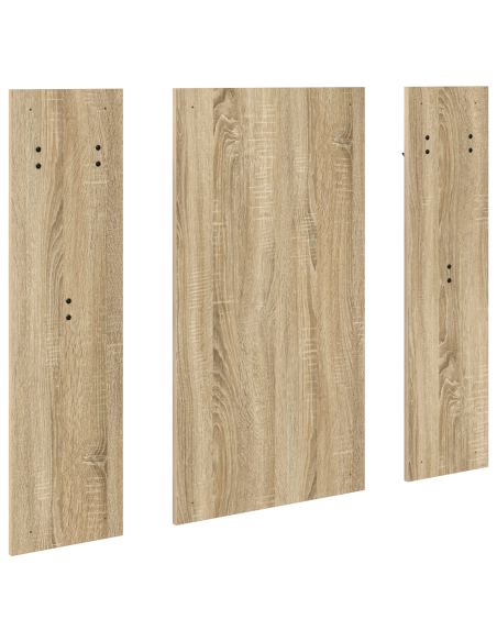 Appendiabiti a muro rovere sonoma 96 x 1.5 x 90 cm