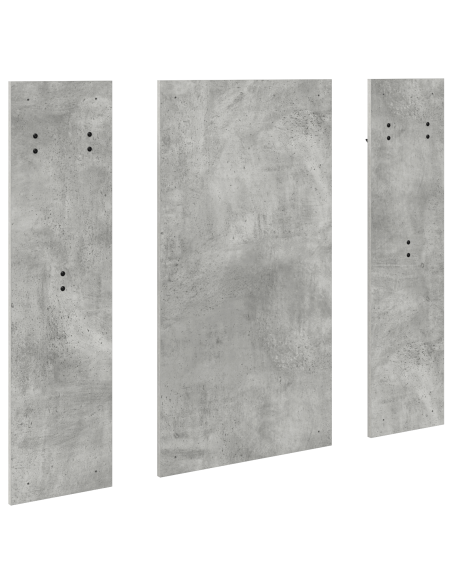 Appendiabiti a muro Grigio cemento 96 x 1.5 x 90 cm