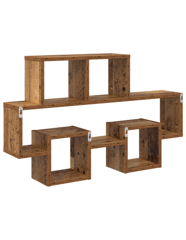 Scaffale da parete Legno vecchio 82 x 15 x 51 cm