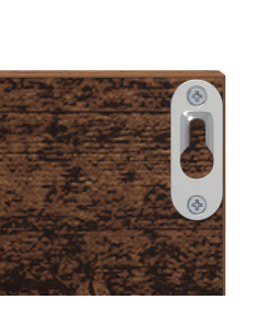 Scaffale da parete 2 pcs Legno vecchio 80 x 11,5 x 18 cm 2