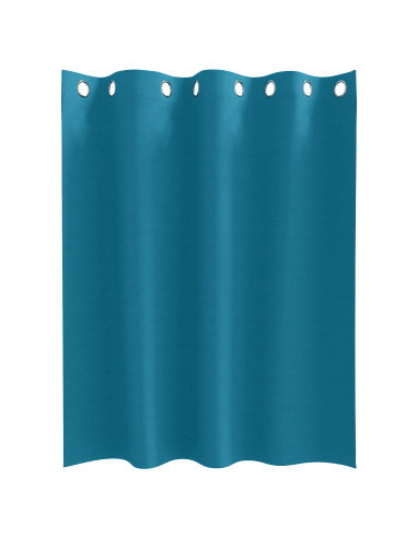 Tende Blackout con Anelli 2 pcs Turchese 140 x 140 cm