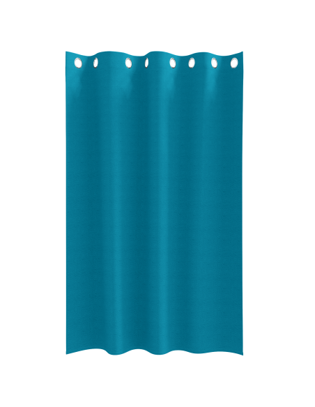 Tende con tende 2 pcs Turchese 175 x 140 cm Poliestere