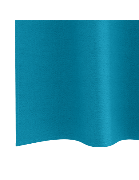 Tende con tende 2 pcs Turchese 245 x 140 cm Poliestere