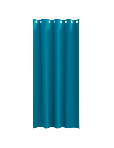 Tende Blackout con Anelli 2 pcs Turchese 245 x 140 cm