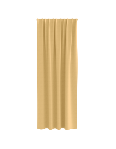 Tende Blackout con Anelli 2 pcs Beige 245 x 140 cm Poliestere