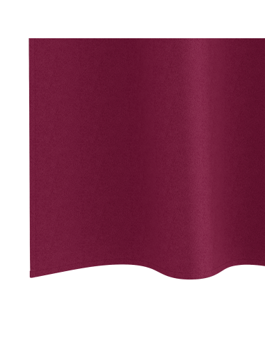 Tende Blackout con Anelli 2 pcs Rosso Vino 245 x 140 cm