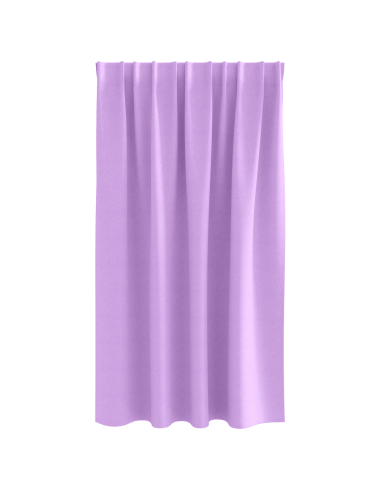 Tende Blackout con Anelli 2 pcs Viola 140 x 140 cm Poliestere