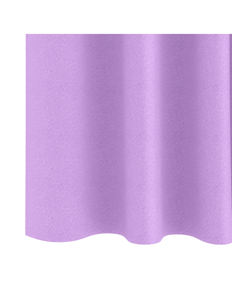 Tende con tende 2 pcs Viola 225 x 140 cm Poliestere