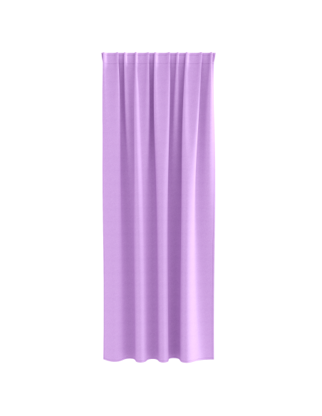 Tende Blackout con Anelli 2 pcs Viola 245 x 140 cm Poliestere