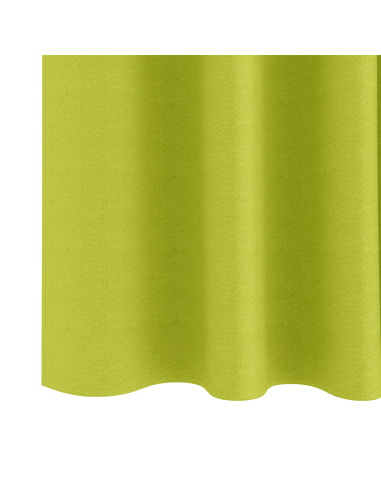Tende Blackout con Anelli 2 pcs Verde 140 x 140 cm Poliestere