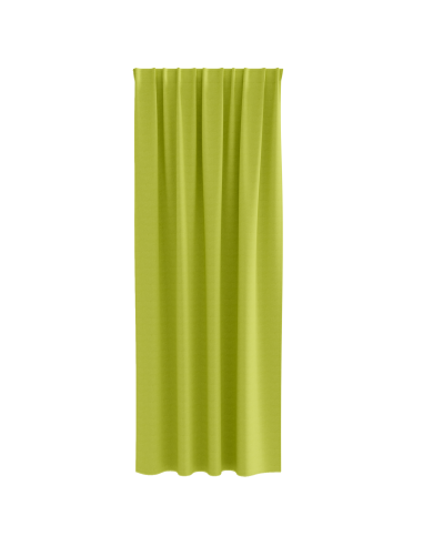 Tende Blackout con Anelli 2 pcs Verde 225 x 140 cm Poliestere