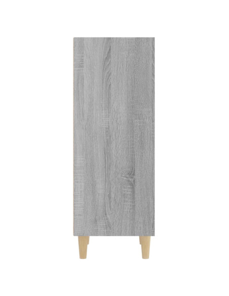 Credenza Grigio Sonoma 34,5x32,5x90 cm in Legno Multistrato